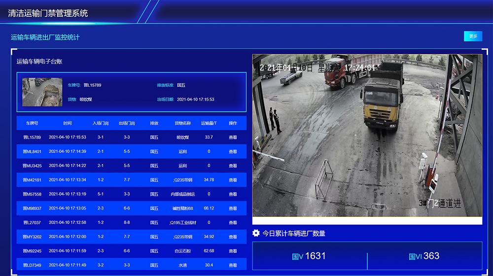 清洁运输门禁管理系统