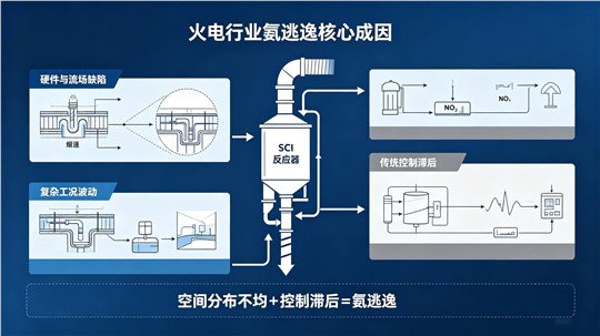 火电行业氨逃逸的原因是什么？如何有效智能控制？