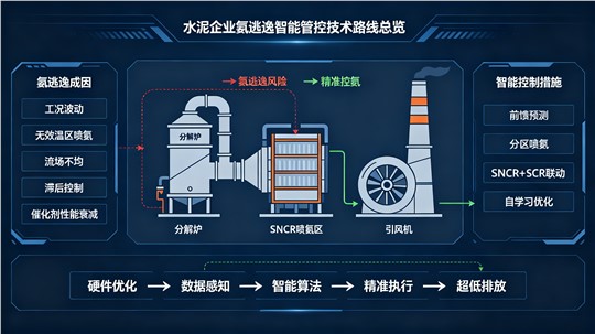 水泥企业氨逃逸的成因分析及有效的智能控制措施