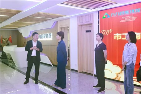 深入企业调研赋能创新发展｜市工商联主席朱江一行莅临九九智能考察指导