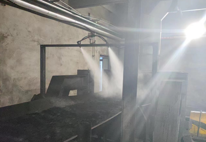 选煤厂室内各产尘点降尘措施