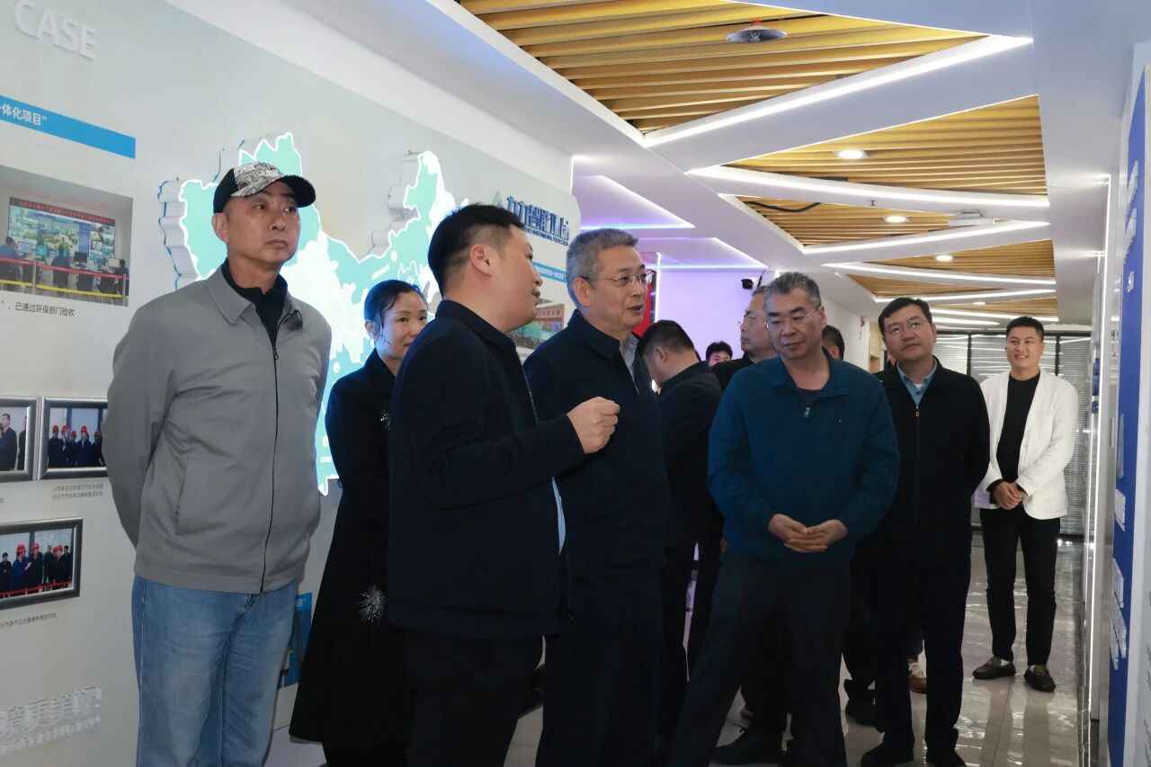 安徽省淮北市委常委、市委统战部部长顾汕竹一行莅临九九考察调研