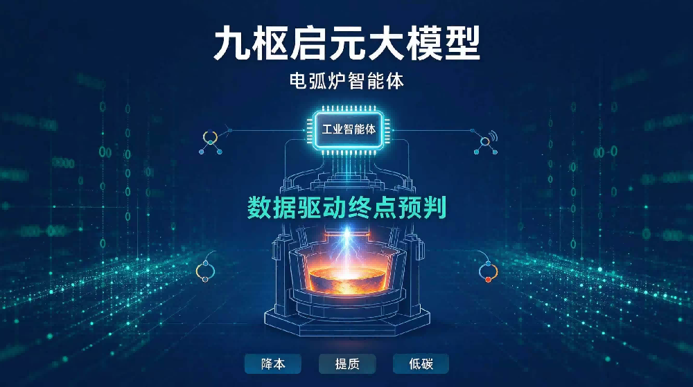 九枢启元|大模型电弧炉智能体：告别经验炼钢，精准预判出钢终点